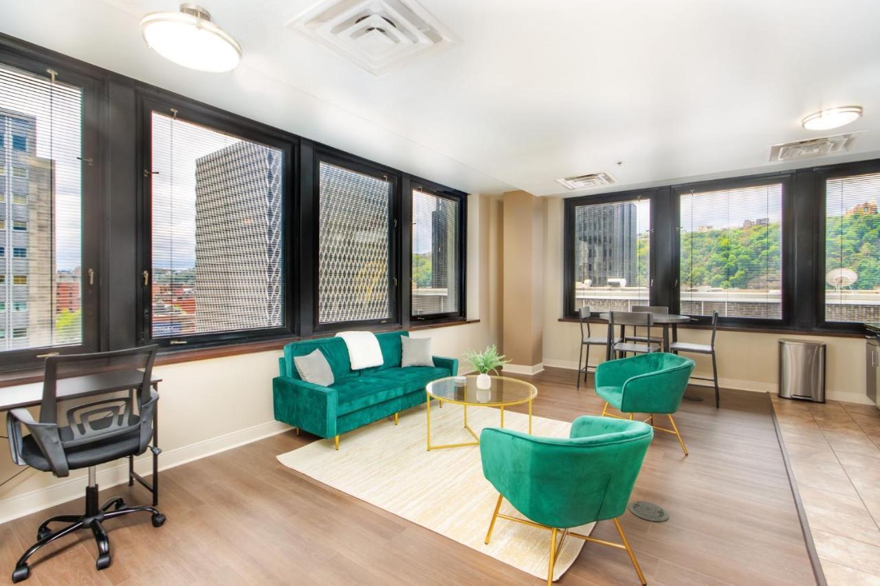 Luxe City Views Prime Location 24-7 Parking Gym Lounge Pittsburgh Dış mekan fotoğraf